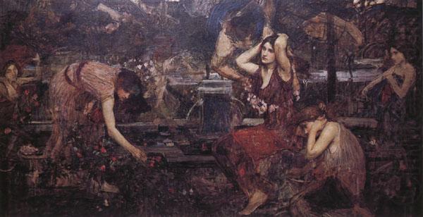 John William Waterhouse Flor and the Zephyrs china oil painting image